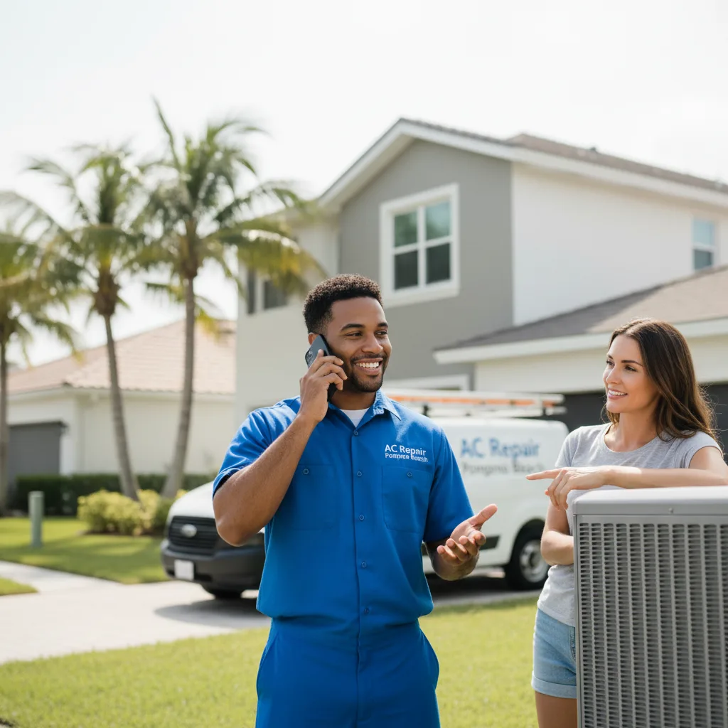 AC Repair Pompano Beach customer support in Bluemont